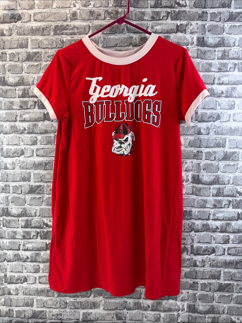 Georgia Bulldogs Red sleep shirt